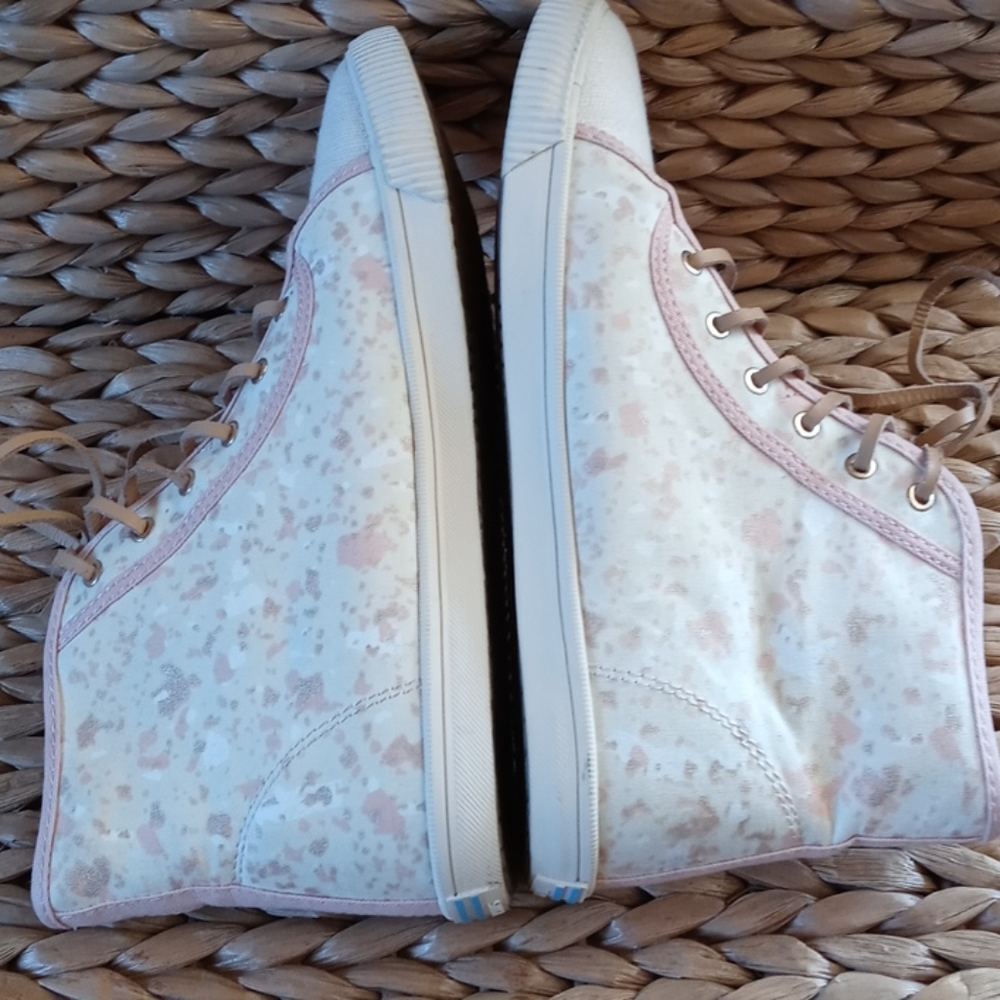 Toms Camarillo Floral High Top Sneakers Size 8 - Picture 8 of 14